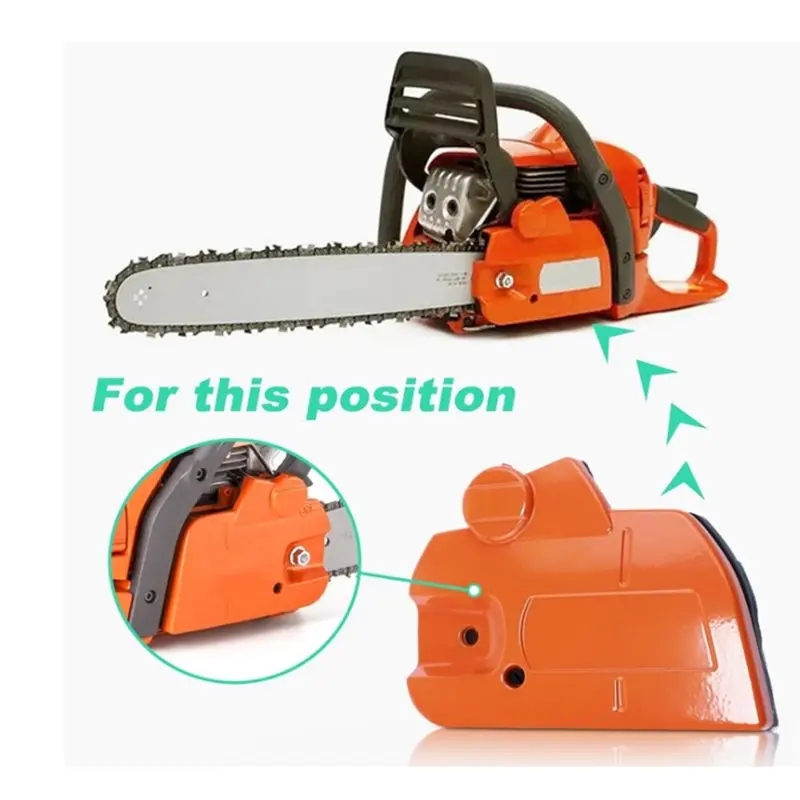 SYW-Chainsaw Brake Clutch Cover Assembly, Clutch Cover& 325"- 7T Clutch Drum Sprocket Rim Needle Bearing Kit 544097902