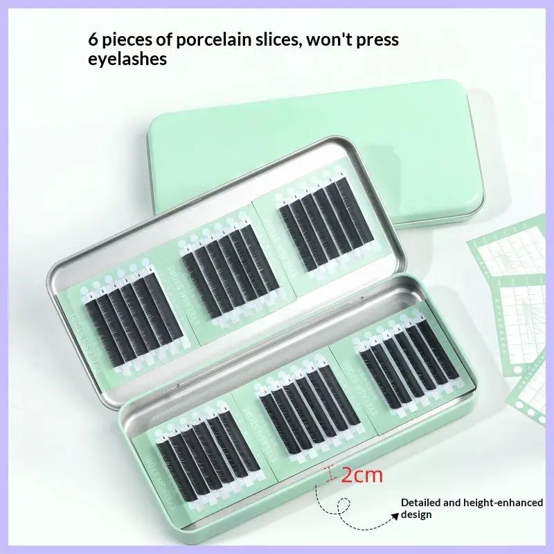 1 Set Professional Lash Organizer Case Portable Magnetic Storage Box For Eyelash With Display Palette Tray Space Saving