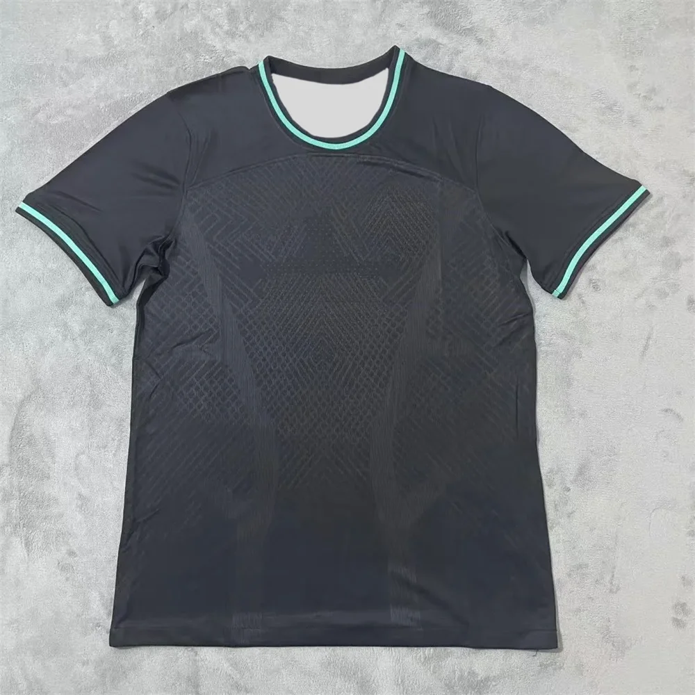 

2025 New Men's T-shirts New Brazilian Football Jersey And Leisure Thai Jersey Short Sleeve Quick-Dry Training Sports Unisex Tops