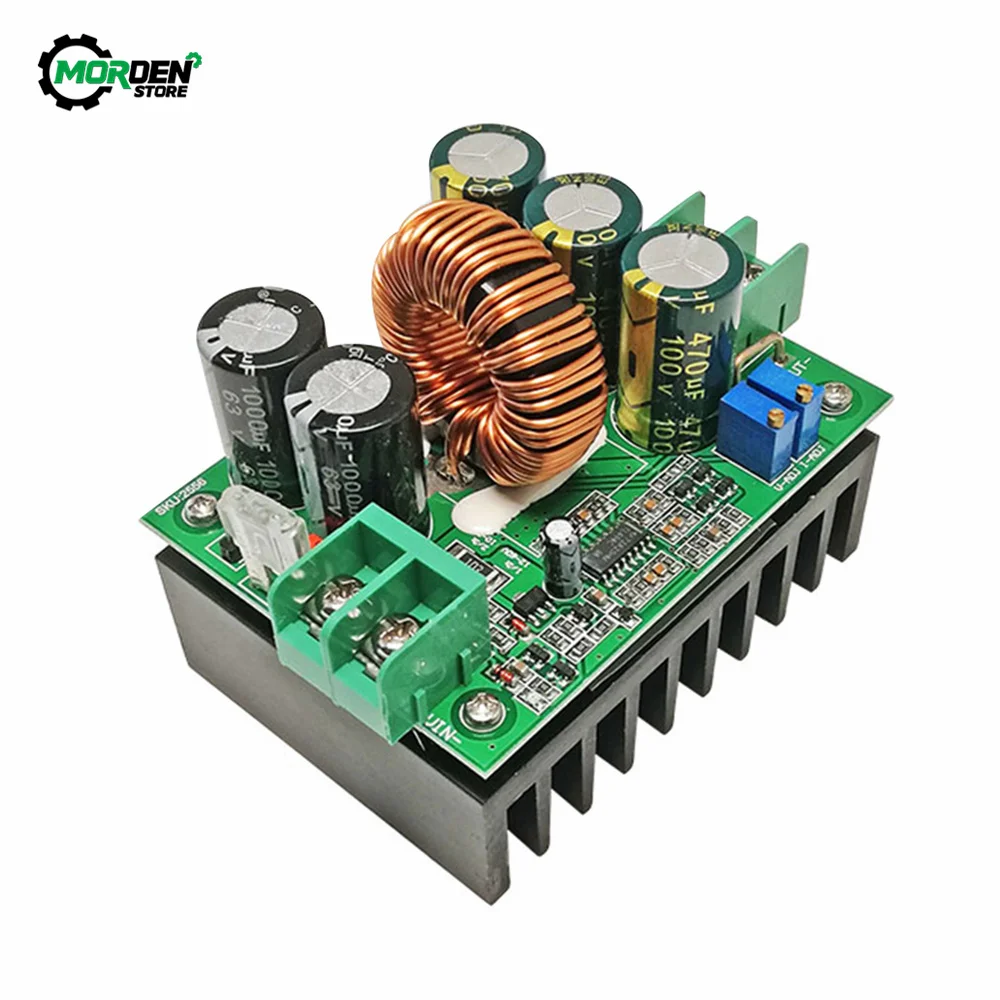 1200W DC-DC Boost Converter 10V-60V To 12V-80V 20 A Step UpModule Adjustable Constant Current Voltage Board  Power Supply