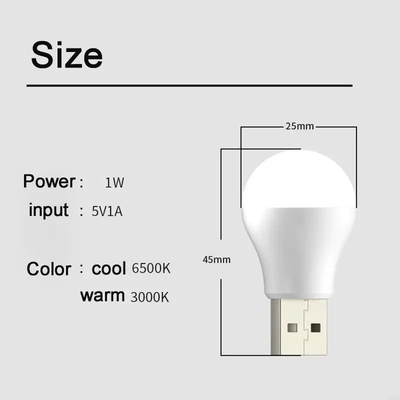 F68C USB LED LIGHT Eye để bảo vệ đọc bộ phận điện động máy tính ánh sáng