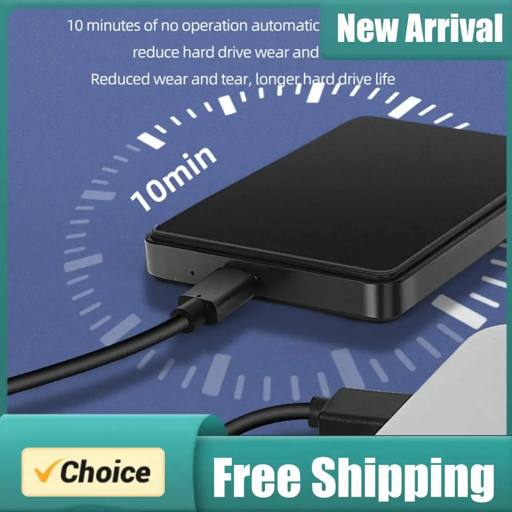 

Type-C USB3.1 SATA Hard Drive Enclosure Transfer Speed 6Gbps Portable Hardisk Plug and Play for Windows/ Os /Linux System
