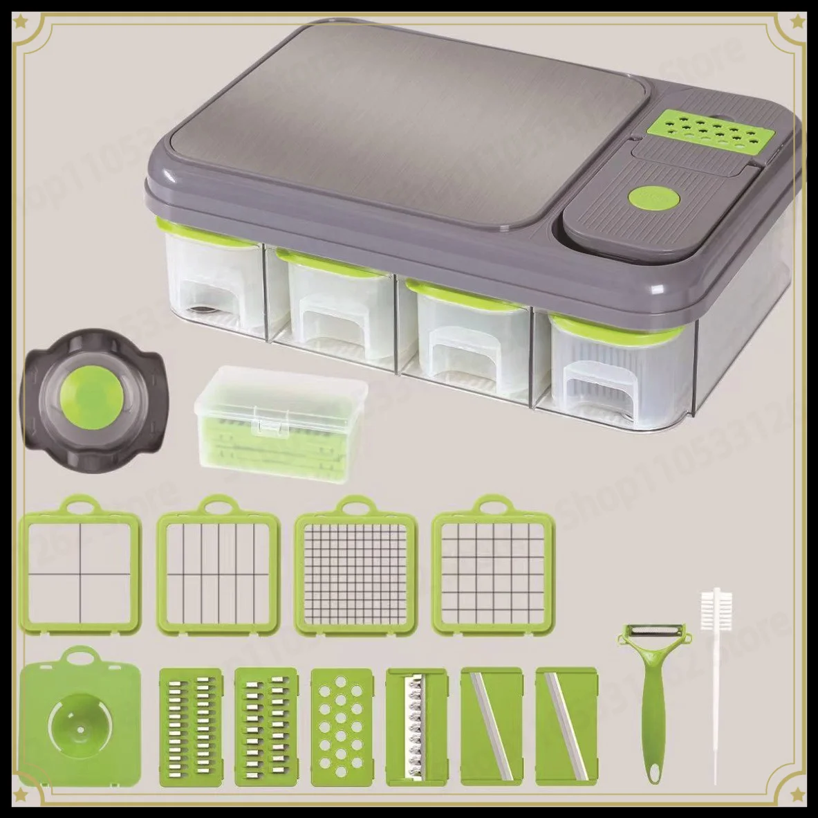 Multifunctional Vegetable Cutter, Kitchen Supplies, Cutter Diced Vegetable Chopper, Multifunctional