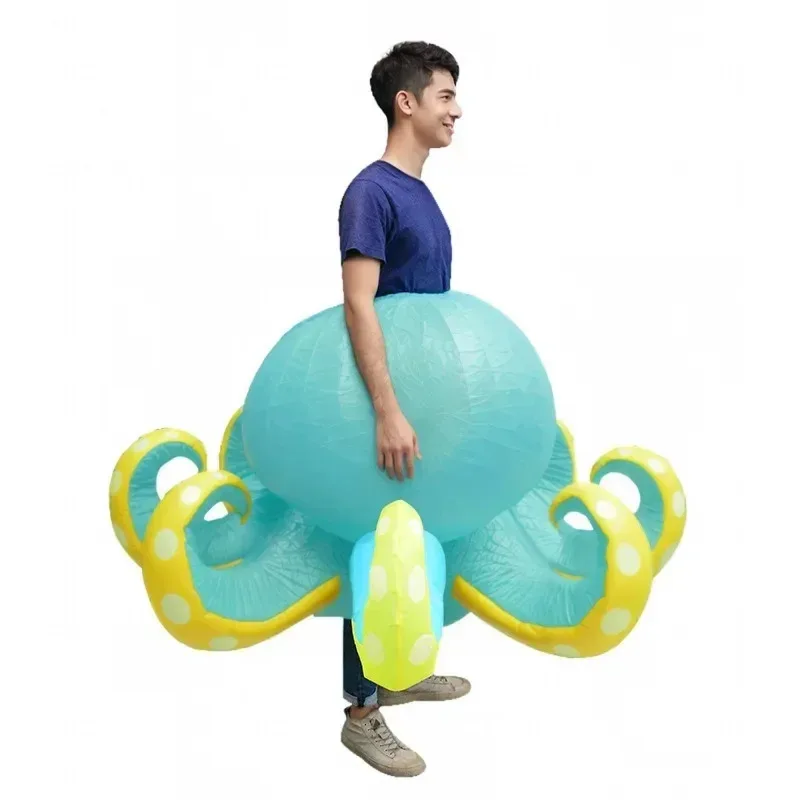 

zizi 2025 Clothing Party New and Unique Dressing Props Festival Performance Octopus Inflatable Cl