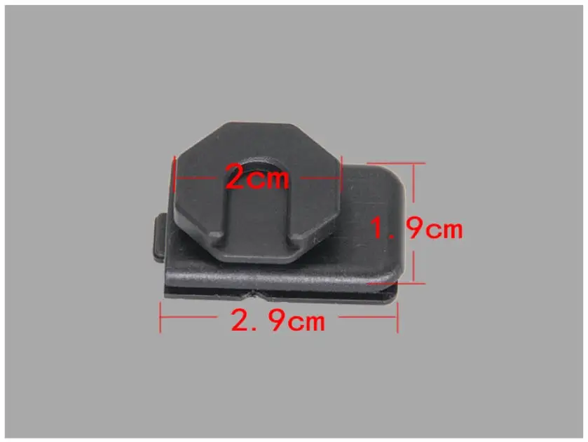 Zurück Buck Für Motorola R7/XIR P6600/P6620/XIR P8668/GP338D/D8235 Walkie Talkie, Molle Zurück Schnalle Quick Release Gürtel Halterung – Detail 5