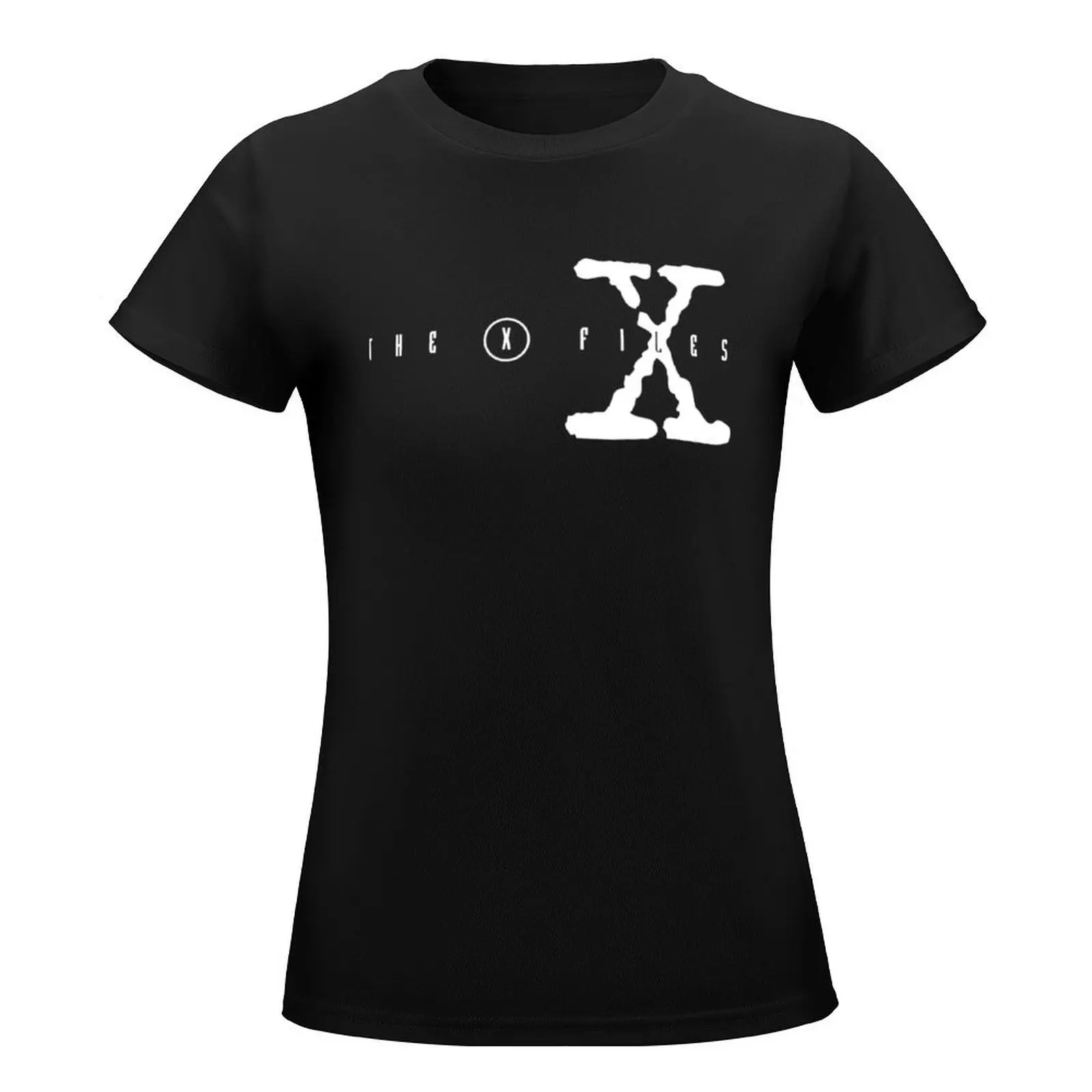 X FILES T-Shirt blacks vintage clothes T-shirts for Women