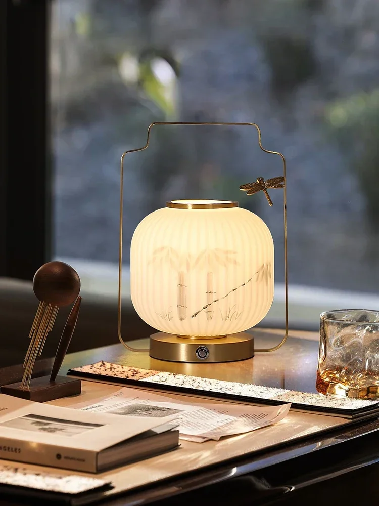 

New Chinese style desk lamp, study room