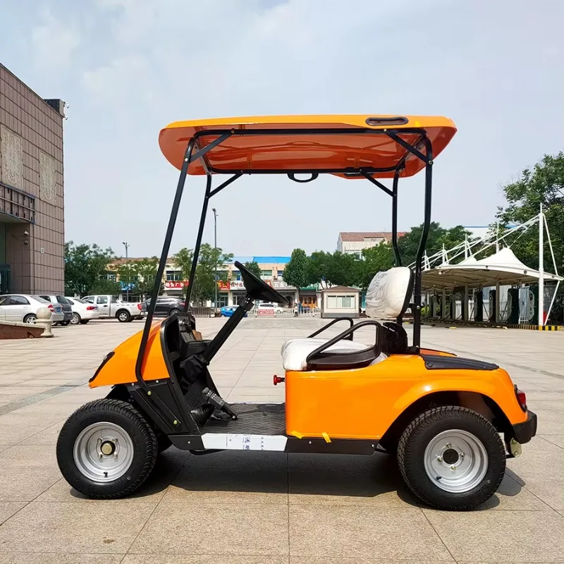 8 Seater High Quality Electric Golf Cart, 4KW AC Motor & 150AH Battery, Speed 30-50km/h, 30-50km Driving Range