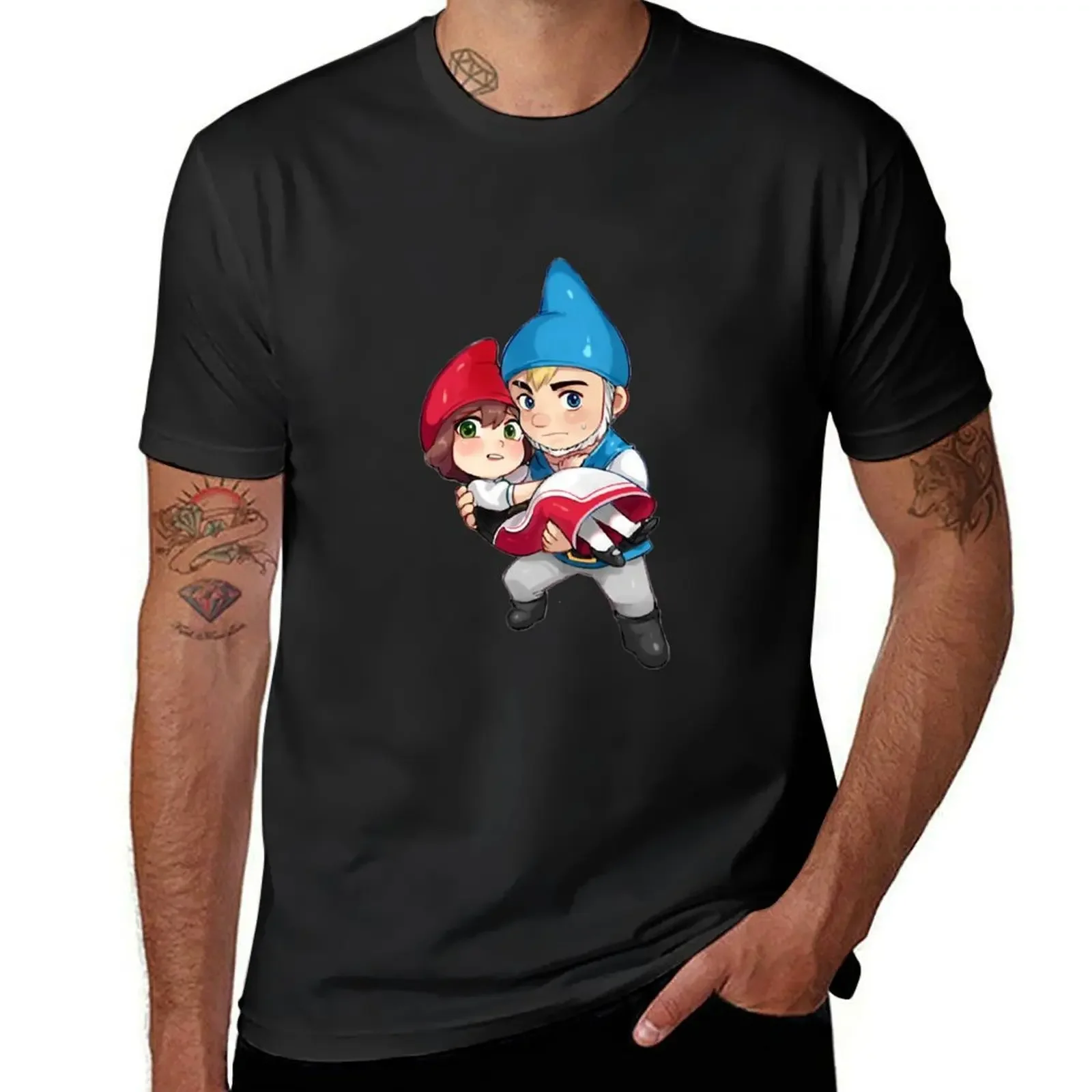 iconic art gnomeo and juliet Sticker T-Shirt anime figures sublime mens workout shirts