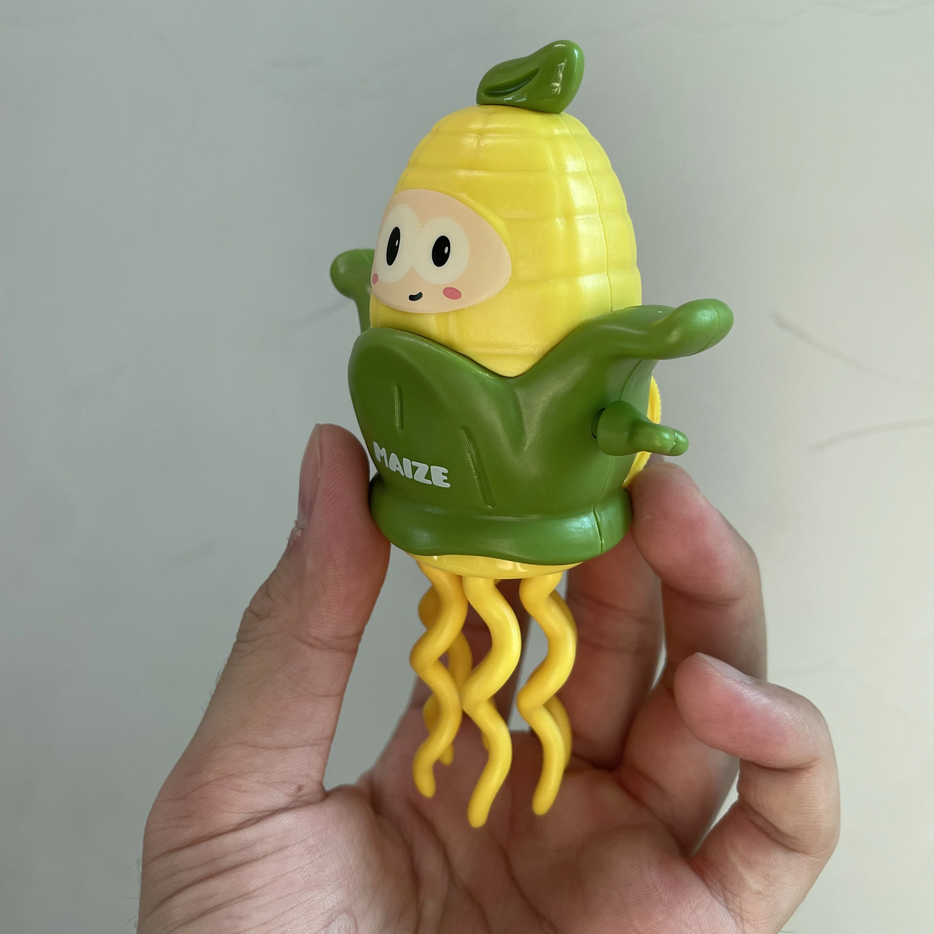 Brinquedo de milho dançante com mecanismo de torção caprichoso, presente divertido de brincadeira para adolescentes e adultos, brinquedo de relaxamento criativo com cores vibrantes
