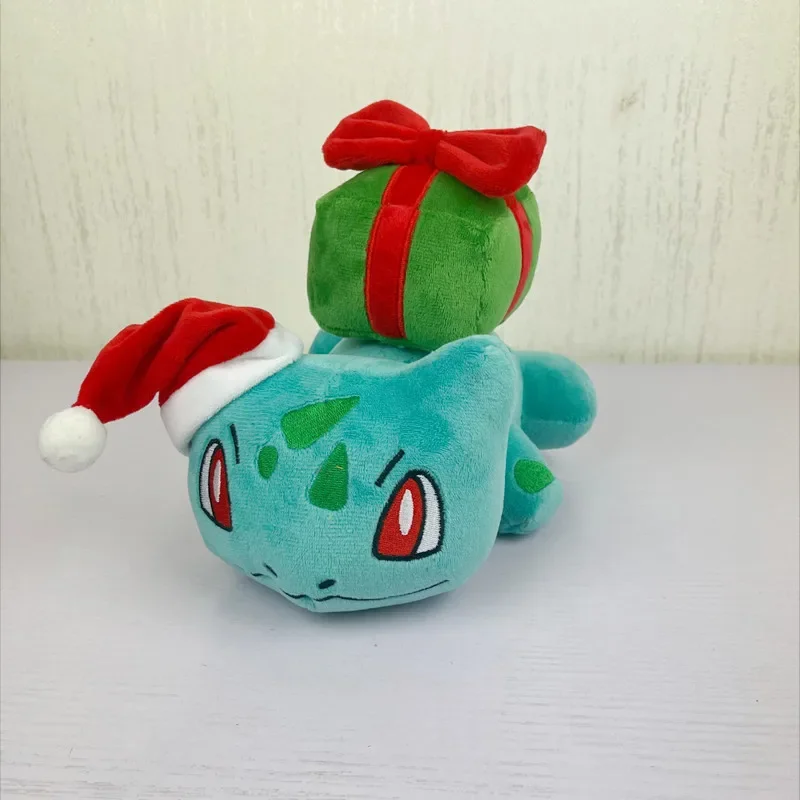 Muñeco de peluche de Pokémon Bulbasaur para niños, juguete de dibujos animados, Anime, Rana mítica, semilla, Kemon, Pet Genie, Bulbasaur