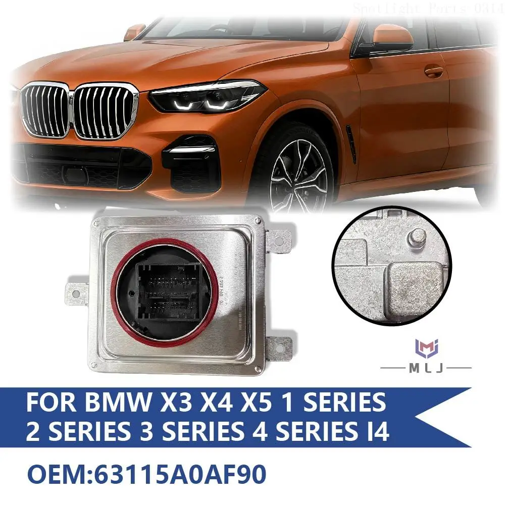 OE 63115A0AF90 For BMW X3 X4 X5 1 2 3 4 Series I4 G01 G05 G08 G20 G29 G26 G22 LOW-SPEC DRL LED Headlight Control Ballast Module