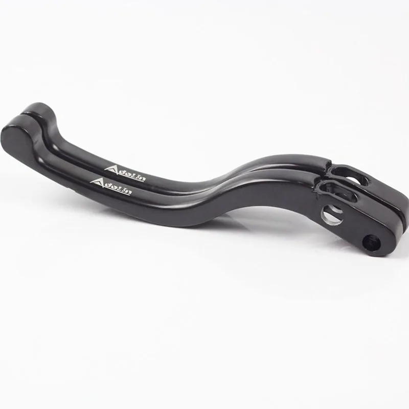 Directly push up the pump brake lever with a cow horn aluminum alloy brake lever