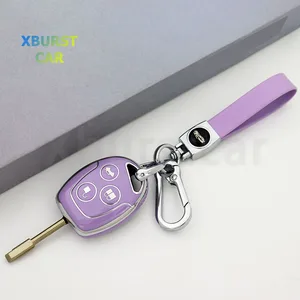 TPU uzaktan anahtar fob durumda koruyucu kapak, 3 düğme, kabuk ford mondeo, fusion, odak 2, fiesta, galaxy, c-max, s-max için uygun Anahtar odak mk2 - no. 4'ü kapsayan 6 büyük satış