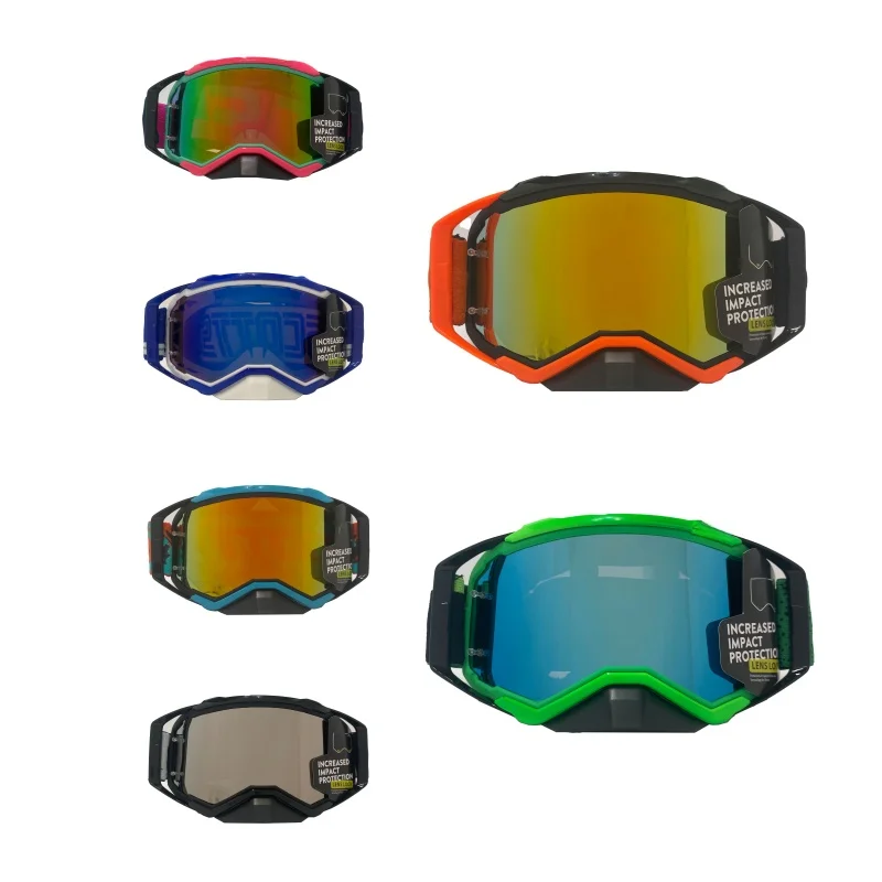 Downhill Mountain Biking Goggles Wrap Style Sports Eye Shield Dust Wind Sand Proof for Adult Rider Use