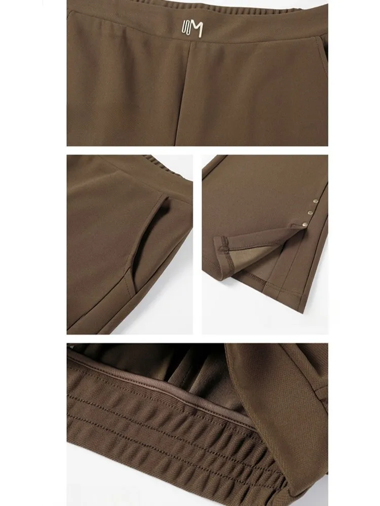 ファッションフレアパンツガール夏ストレッチ女性オフィスレディプラスサイズ 5XL 7XL ハイウエスト女性ベルボトム弾性パンツ