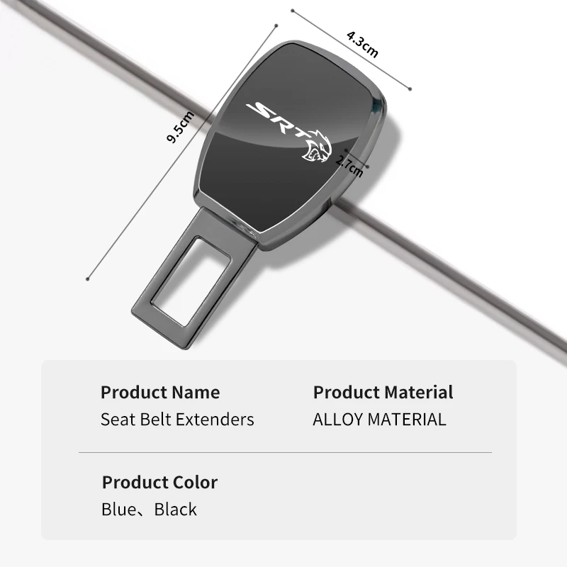 자동차 안전 벨트 클립 익스텐더, 안전 벨트 잠금 버클 플러그, 닷지 SRT 여행 충전기, 챌린저 캘리버 니트로 듀랑고