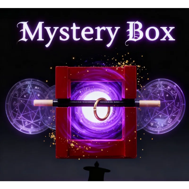 

Mystery Box Magic Trick by Kennard Mentalism Prop Close-Up Illusion Prediction Tool for Magicians Stage & Street Show