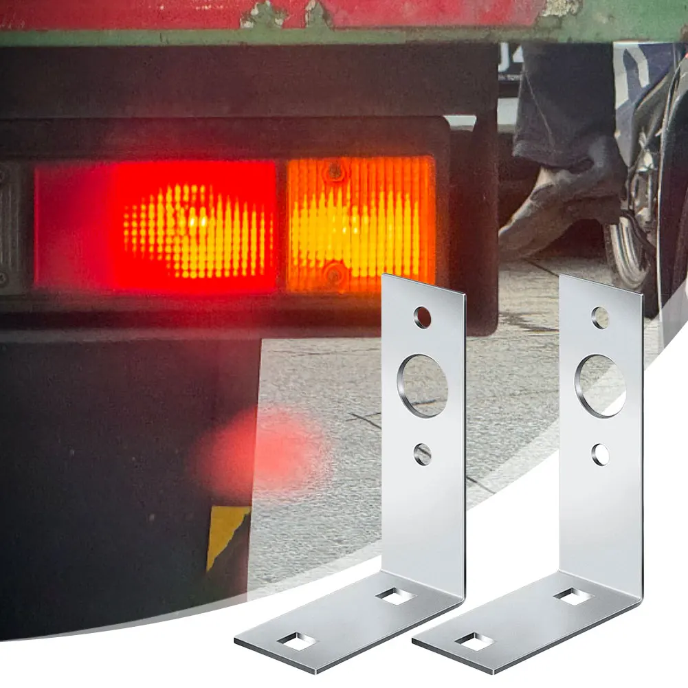 

Кронштейны для задних фонарей прицепа, L-образные, 2 шт., для крепления фонарей прицепов, для перевозки оборудования, лодок и прицепов