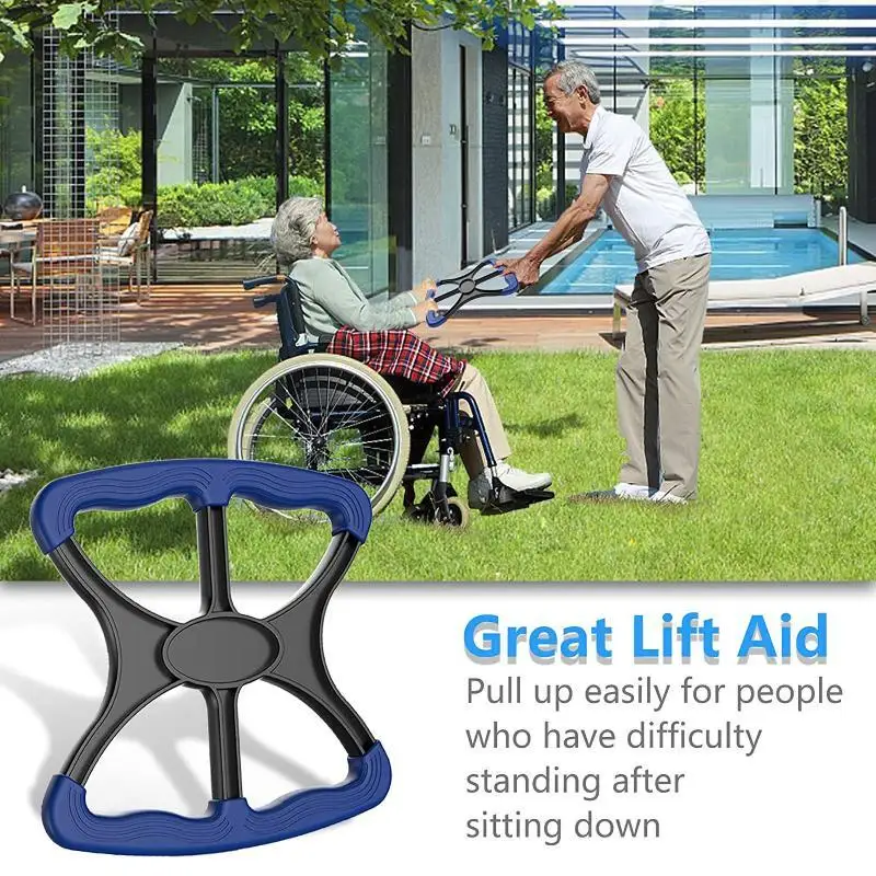 New Elderly Care Worker Assisted Lift Standing Grip Tool Non-slip Handle Stronger Grip Contact-free Auxiliary Tool For Elderly