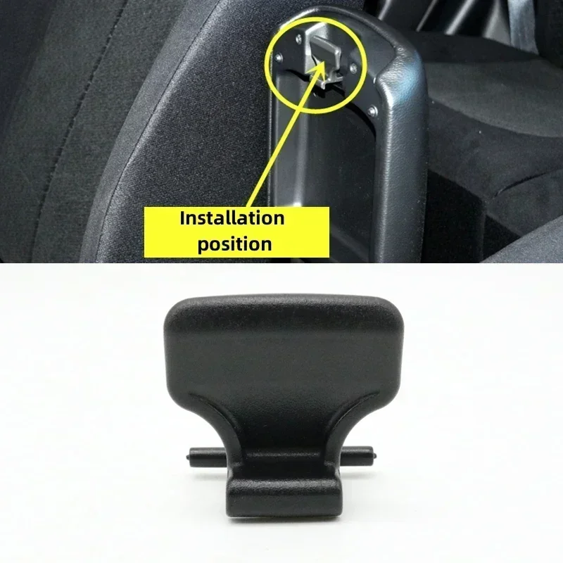 

For Nissan X-Trail Xtrail T31 2008-2013 Car Front Center Armrest Cover Storage Box Lock Clip Latch Buckle