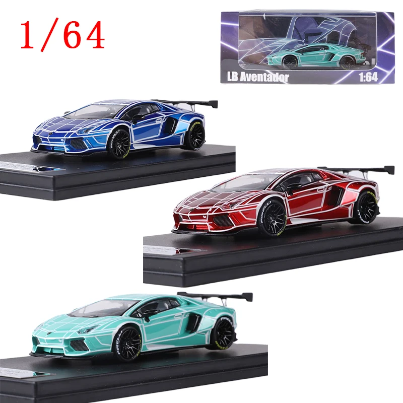 

Литая под давлением модель автомобиля King Модель 1:64 Lamborghini LP700 Car ModeI Lamborghini Aventador Play Vehicles Игрушки для мальчиков