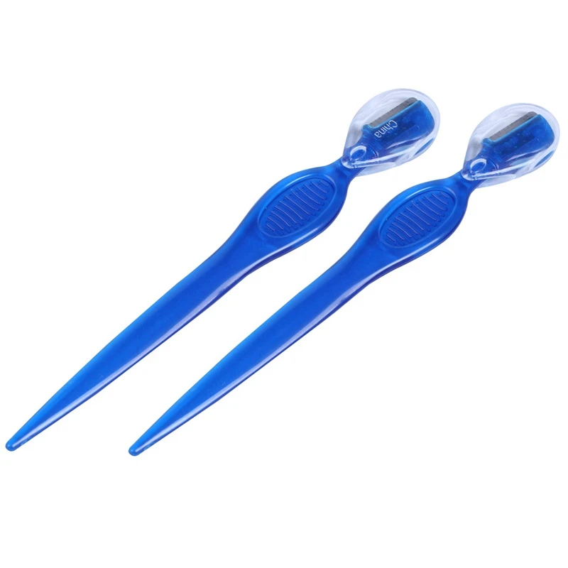 Hot 5 ชิ้น Mini Eyebrow Trimmer ปลอดภัยผมโกนมีดโกนใบมีดขนาดเล็กผู้หญิง Face Care เครื่องมือกําจัดขนแต่งหน้าเครื่องโกนหนวดมีด