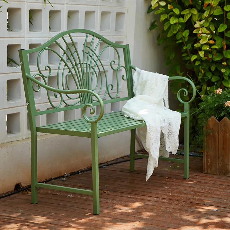 Chaises de Jardin Vertes Modernes, Banc de Parc, Design D.lique, Style poumons, Poitrine, Balkon Masa Sandalye. Meubles