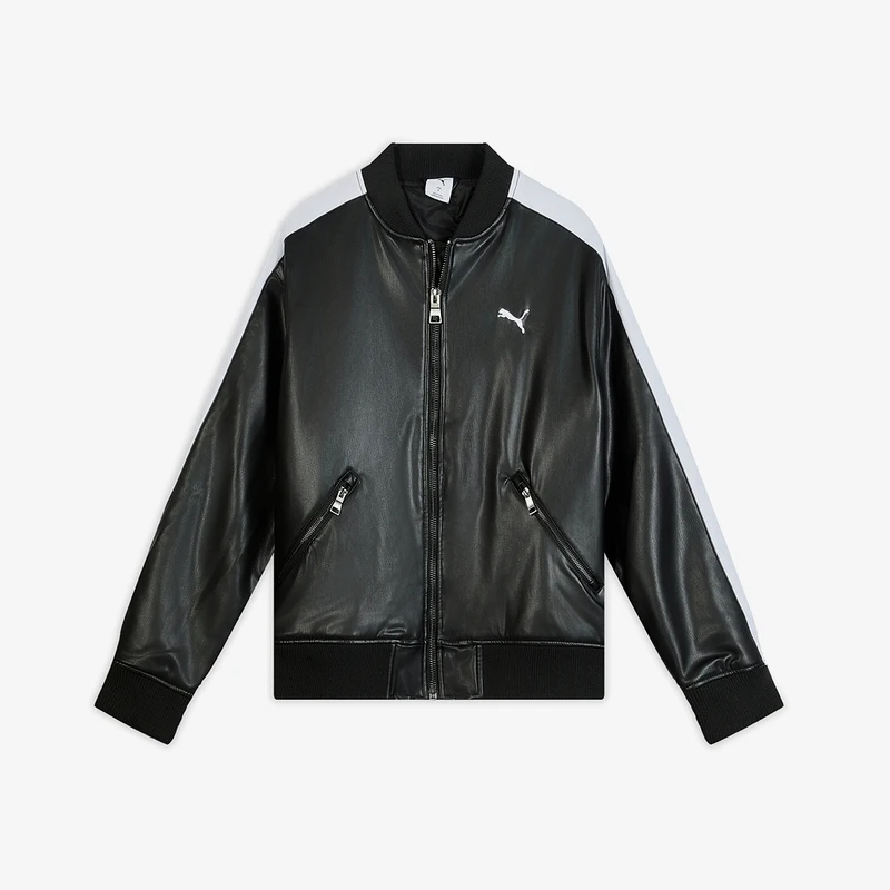 

Оригинальная зимняя спортивная куртка Puma для мужчин и женщин с нашивками, свободного кроя, 636319-01