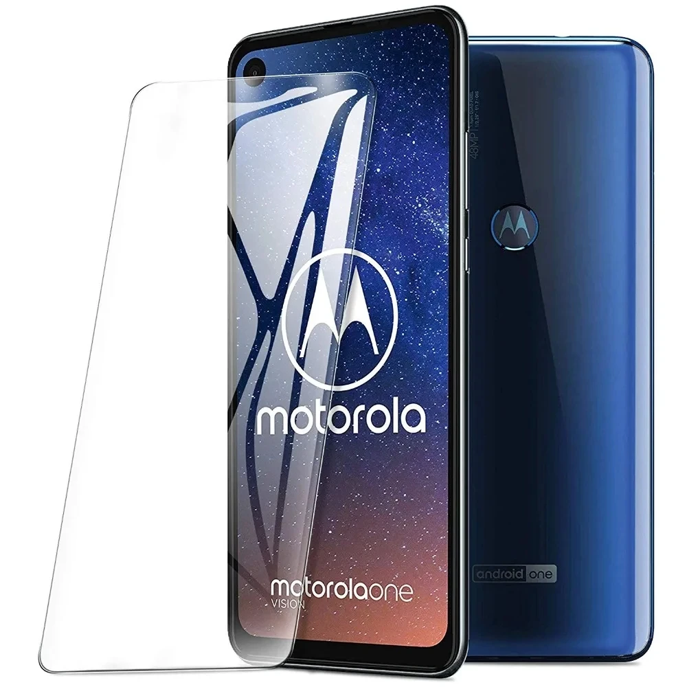 

2PCS Tempered Glass For Motorola MOTO One Zoom One Vision One Power Z4 Force Z4 Play Protective Film Screen Protector 2.5D