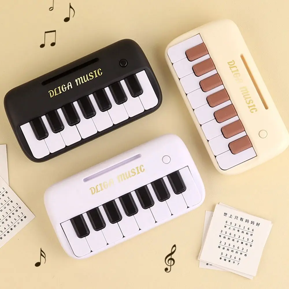 Early Education Mini Electric Keyboard Multifunctional Learning Music Electronic Piano Toy Interactive with Music Score