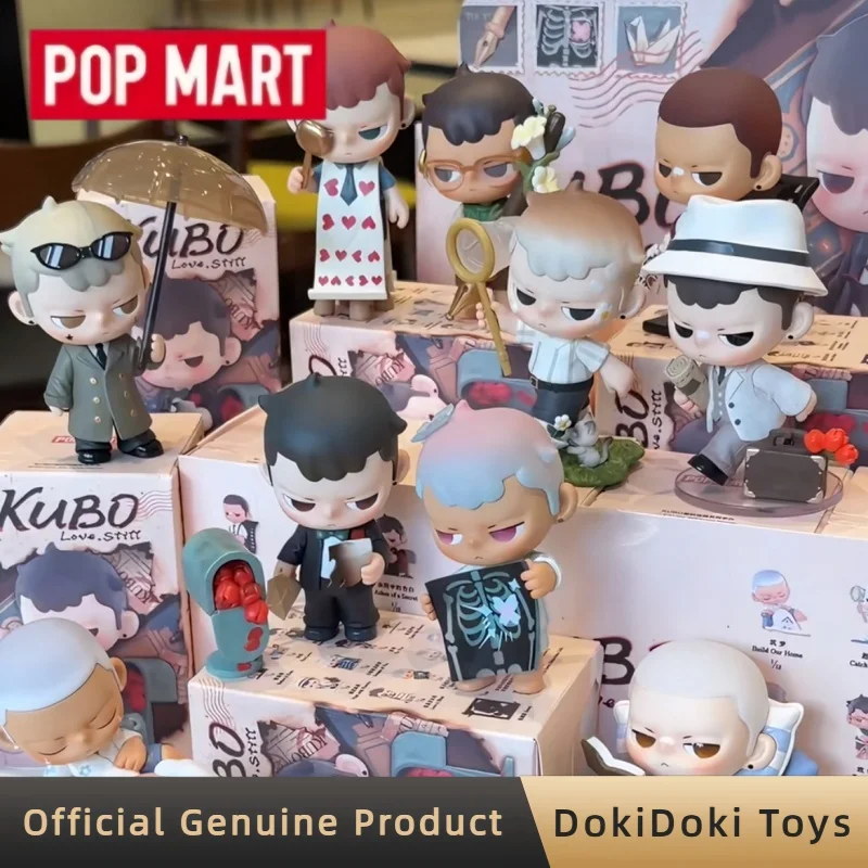 

POPMART Kubo Love Still Series Figures Blind Box Cute Collectible Desktop Decor Model Toys Birthday Gift For Pop Mart Collectors