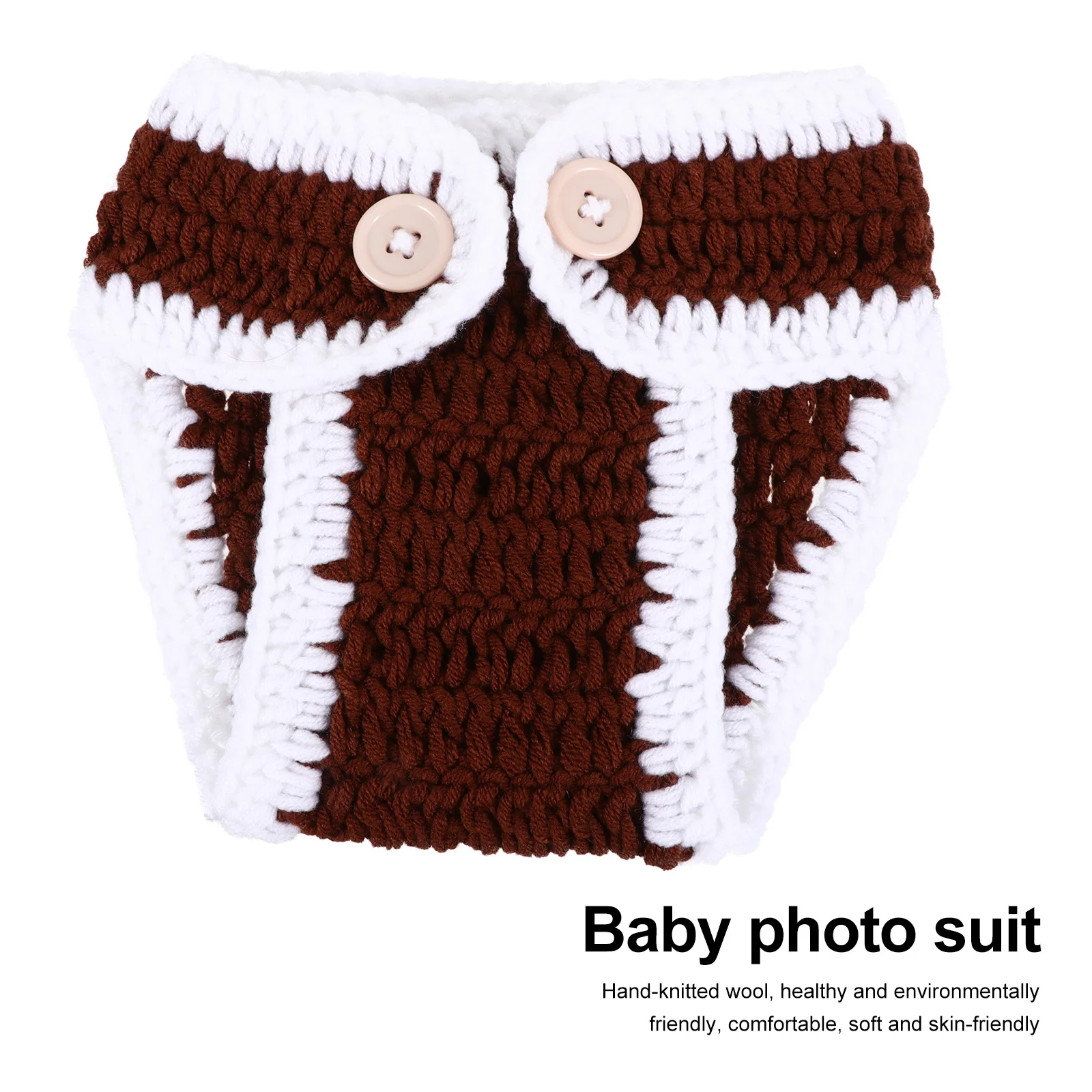 محبوك الطفل زي مجموعة الرجبي السراويل قبعة الوليد جميل التصوير الزي استحمام الطفل هدية ملابس جميلة للأطفال