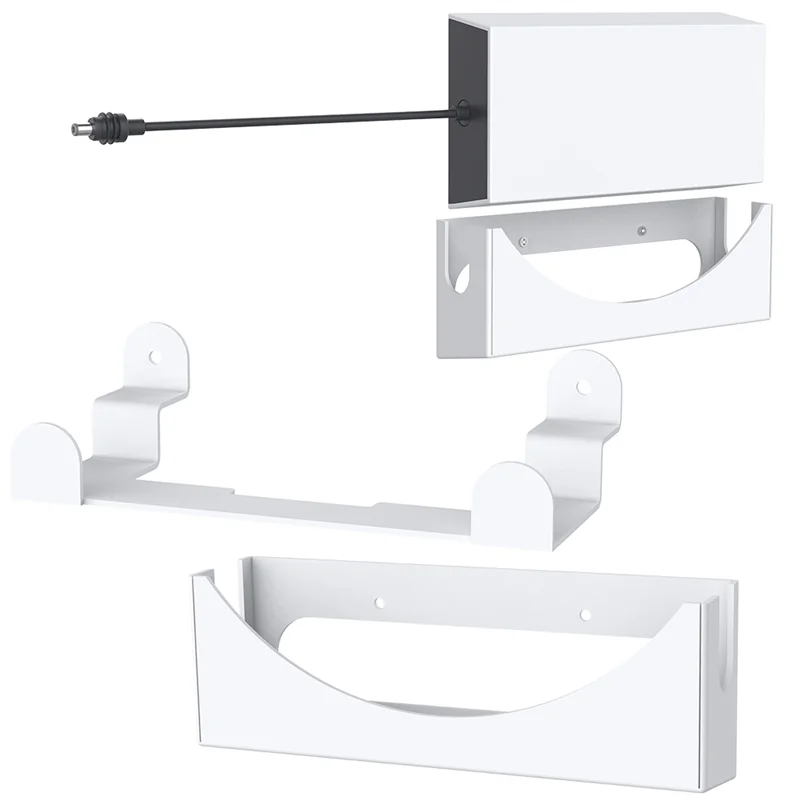 

Настенная полка для маршрутизатора C9 для металлического настенного крепления Starlink Gen 3, компактный монтажный комплект для маршрутизатора и блока питания