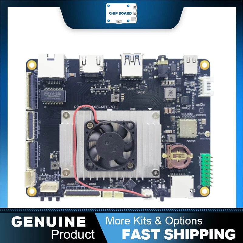 Rpdzkj PRO-RK3568B2-AHD Tablet Board, Rockchip RK3568 Android Linux Embedded Dev Platform