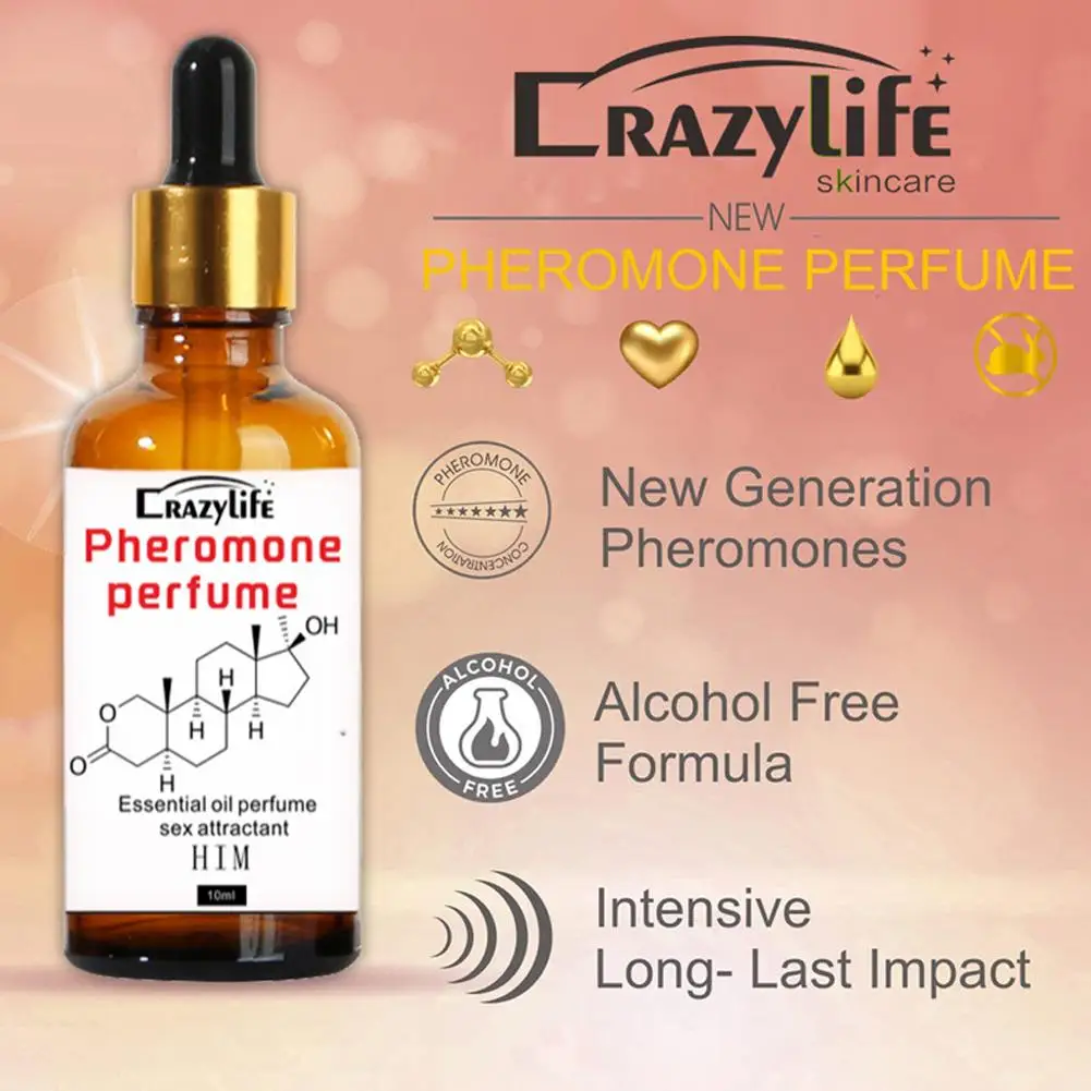 10ml Pheromone Perfume For Sexual Flirt Romancing Dating Lady Enticing Glamor Pheromone Perfumes To Attract New