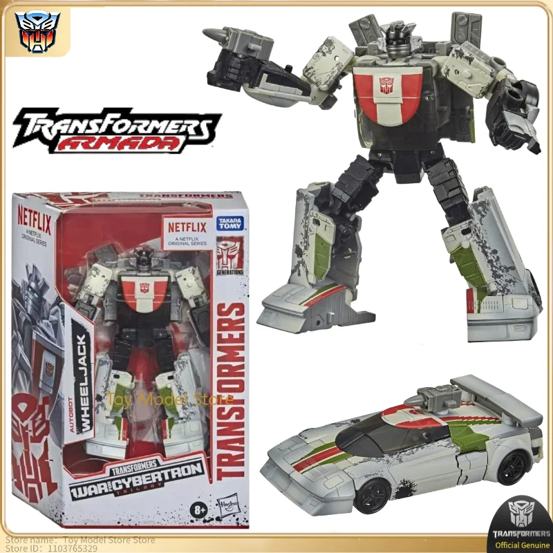 

In Stock Transformer G Series Netflix Wheeljack Original Movie Anime Figure Robot Action Models Popular Collect Toys Gifts Doll