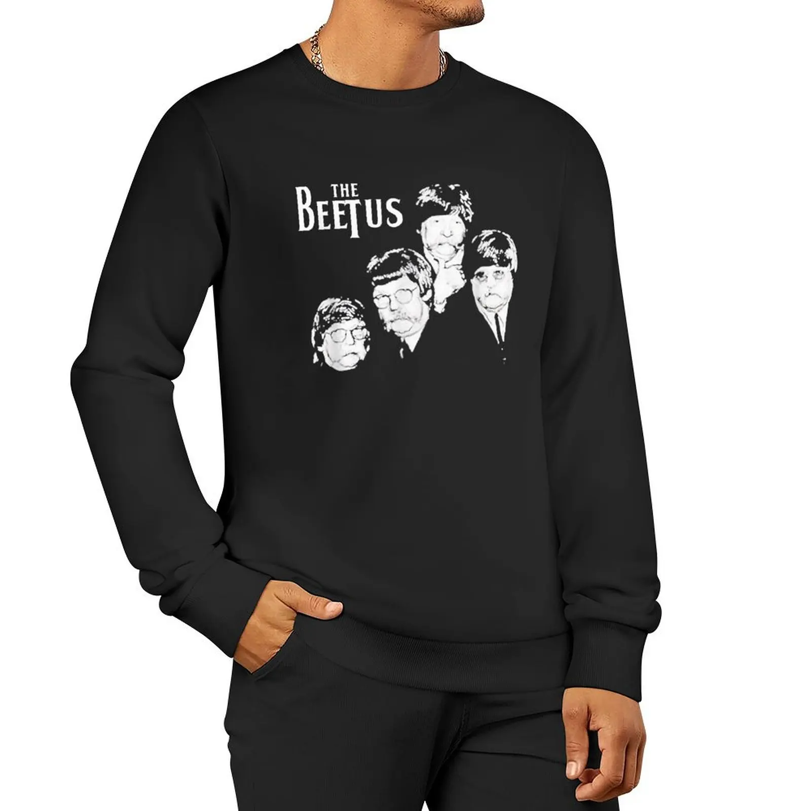 

The Beetus Pullover Hoodie men wear anime sweatshirt