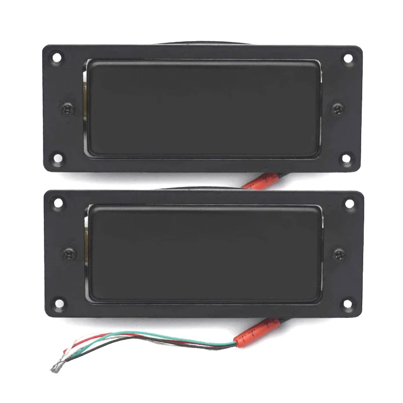 Mini Humbucker 68X29MM Sealed Electric Guitar Pickup Neck&Bridge Coil Splitting Pickup for LP Guitar Black/Gold/Chrome