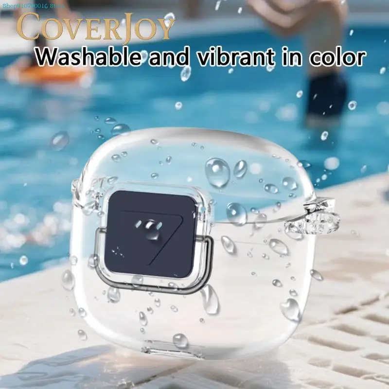 CoverJoy Waterproof Case for JBL TUNE FLEX 2 Earbuds Shockproof Protective Cover Anti Slip Dustproof