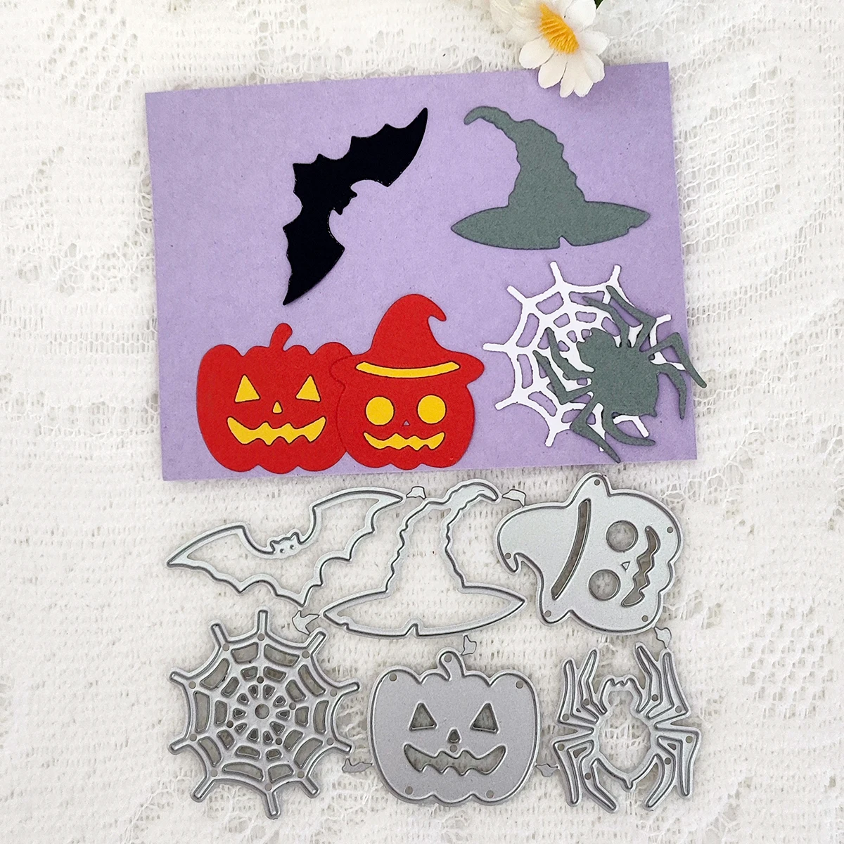 Brwi rzęsy pani kostium na Halloween wesołych świąt wielkanocnych królik do cięcia stali węglowej umrzeć za papier do scrapbookingu DIY zdjęcia karty