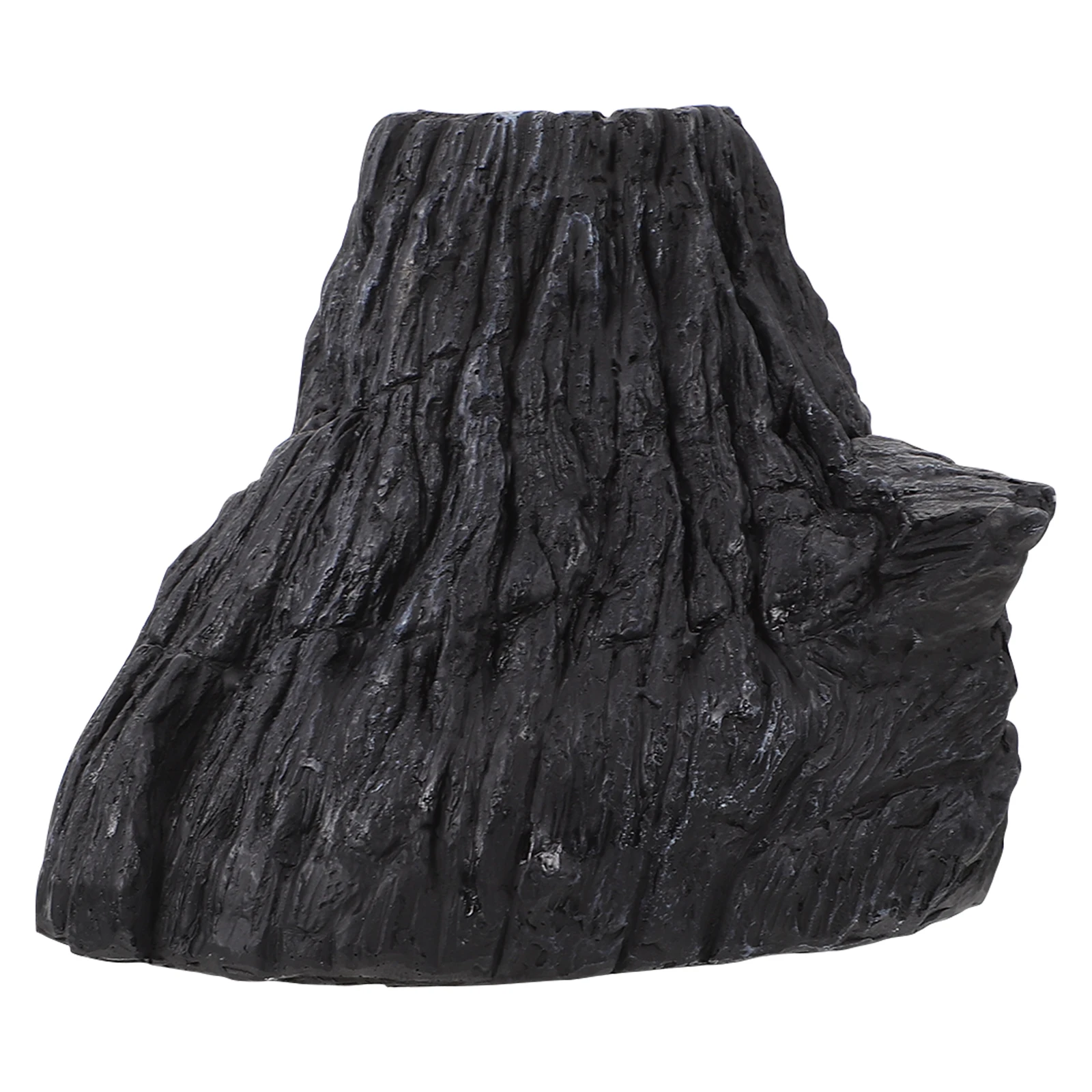 

Resin Volcanic Ornaments Fish Tank Decoration Aquarium Bubbler Black Accessories Vivid Look Decorative Chic Easy Care Lifelike