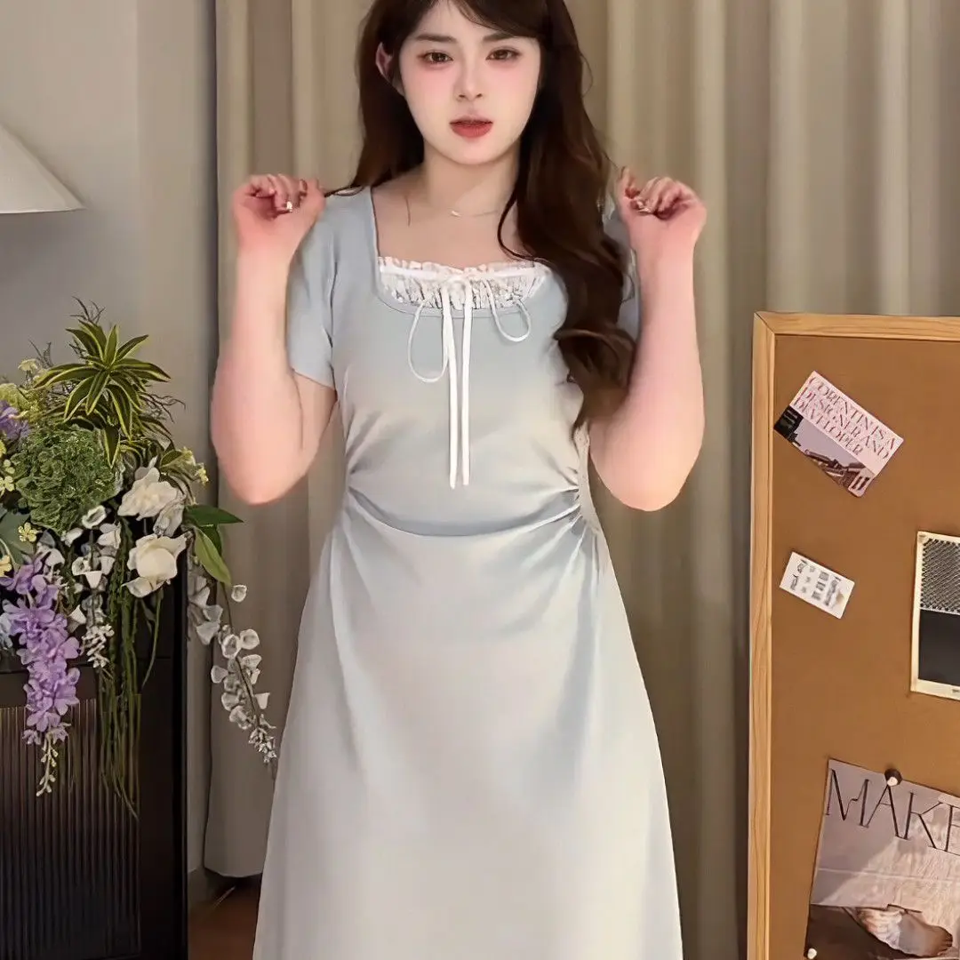 Vestidos de manga curta das mulheres mãe da noiva inverno tweed malha gola acolchoada em camadas faixas recepção aniversário escritório