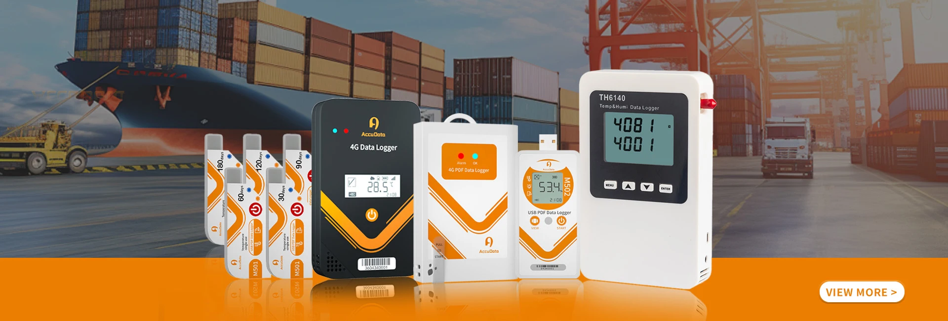 Hot Selling 4G Mobile Datalogger Real Time  Humidity  Data Logger Recorder