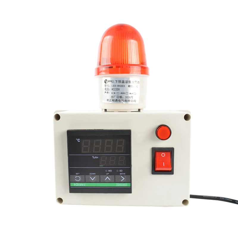 

2025/LTE-RH203 Upper Lower Limit Temperature Alarm Greenhouse Breeding Warehouse Temperature Humidity Reminder Optimal for Measu