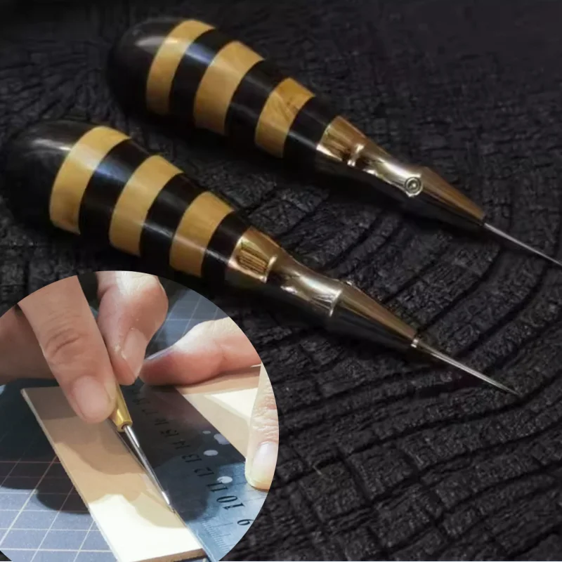 

Кожаный конус Кожаные сумки Обувь Ремесленные работы Сверление Инструменты для позиционирования линии через отверстие Сменная головка Кожаный конус