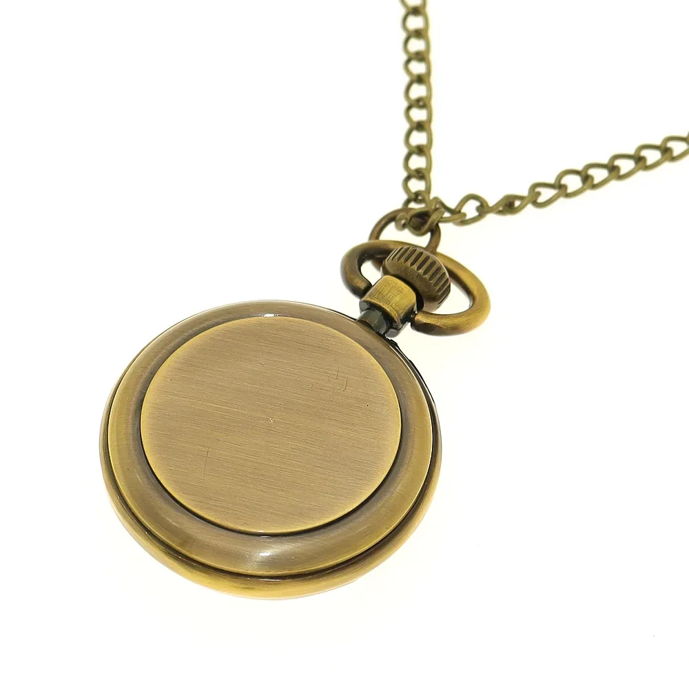 새로운 주머니 시계 키 체인 원격 제어 시계 배터리 학생 의사 의료 빈티지 시계 목걸이 체인