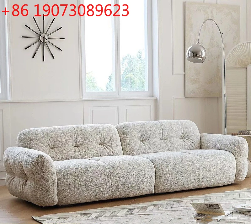 

Французский диван «Ветер и Облака» для небольшой квартиры, гостевого дома, демонстрационной комнаты, из ткани «снежинка», вельветовый, трехместный