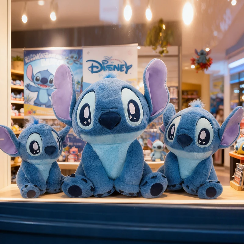 

35-60 см Лило и Стич Дисней плюшевые игрушки аниме мультфильм мягкая рождественская кавайная кукла-стич плюшевая детская милая игрушка на день рождения подарки