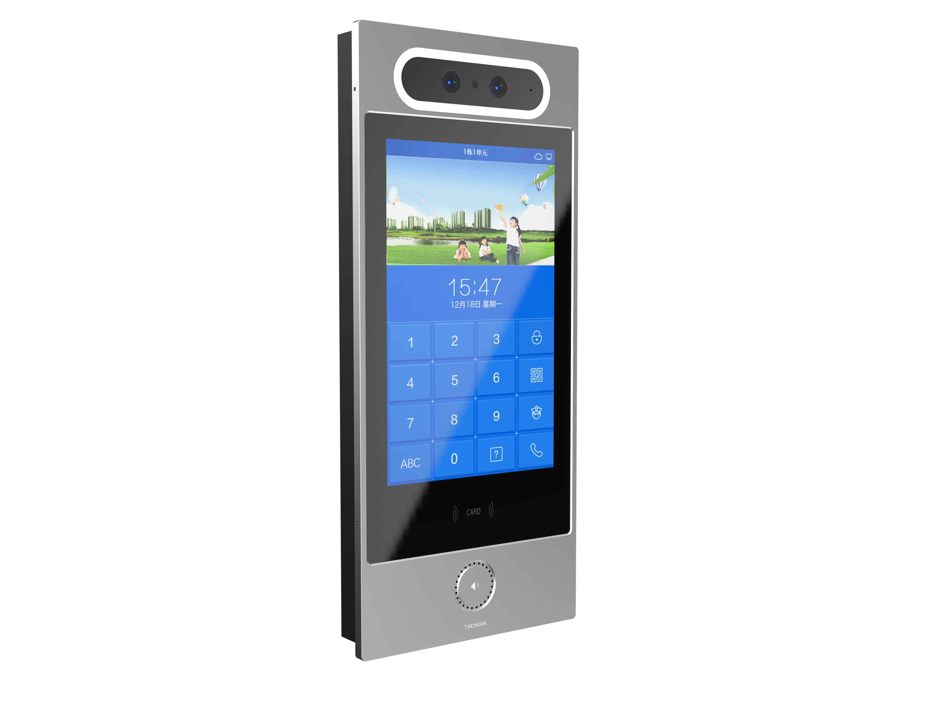 SIP Door Phone 10 Inch Outdoor Panel Support Face Recognition Unlock LTE GSM Video Door Phone POE Apartment Access Control